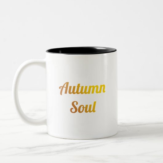 Autumn Soul | Timeless Beauty Seasonal Collection Tweekleurige Koffiemok (Links)