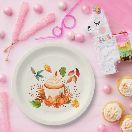 Autumn Spice Papieren Bordje (Feest)