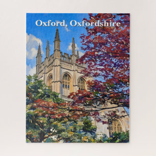 Autumn Spires - De kathedraal van Oxford in de Her Legpuzzel