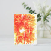 Autumn Spirit Briefkaart (Staand voorkant)