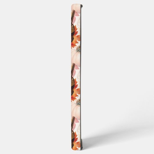 Autumn Spirit Cosy Waterverf Pattern Samsung Galaxy Hoesje (Linkerkant)