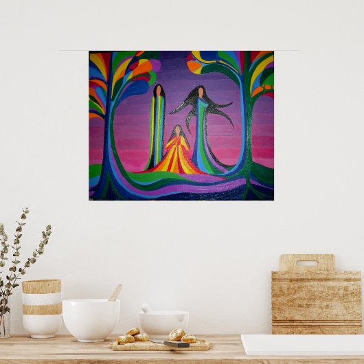 Autumn Spirits Poster (Keuken)