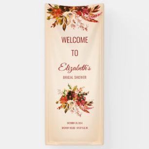 Autumn Splendor Blushed Ivory Vrijgezellenfeest Spandoek