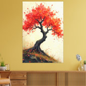 Autumn Splendor Canvas Afdruk (Insitu (Woonkamer))