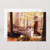 Autumn splendor elf briefkaart (Voorkant / Achterkant)