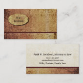 Autumn Splendor Textured Professional Custom Visitekaartje (Voorkant / Achterkant)