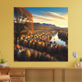 Autumn Splendor Uitzicht Landscape 1 Canvas Afdruk (Insitu (Woonkamer))