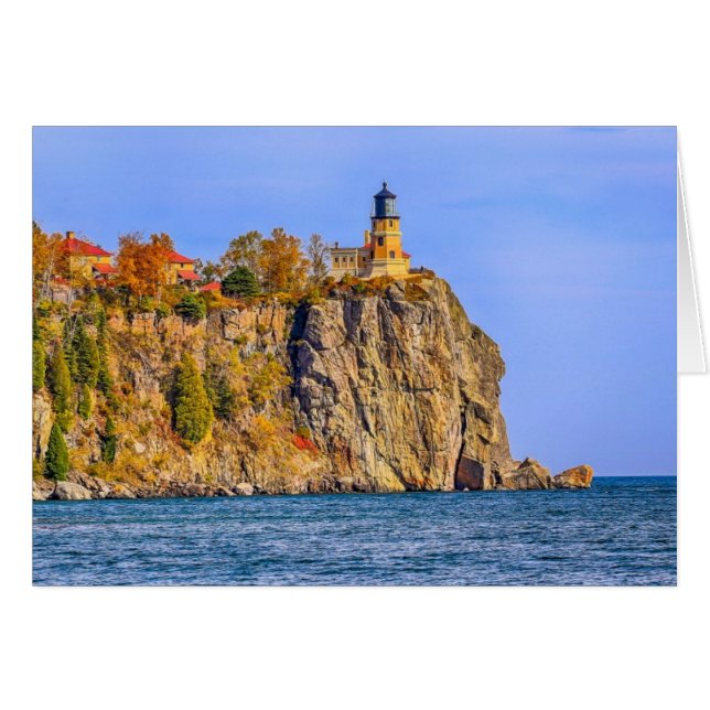 Autumn Split Rock (Voorkant Horizontaal)