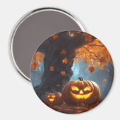 Autumn Spooky Vibes Magneet (Voorkant / Achterkant)