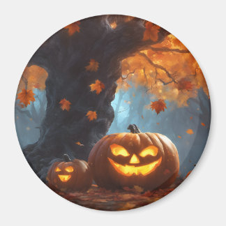 Autumn Spooky Vibes Magneet