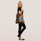 Autumn Spooky Vibes Tote Bag (Op model)