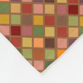 Autumn Squared Fleece Deken (Hoek)