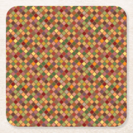 Autumn Squared Kartonnen Onderzetters