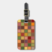 Autumn Squared Persoonlijk Bagagelabel (Voorkant verticaal)