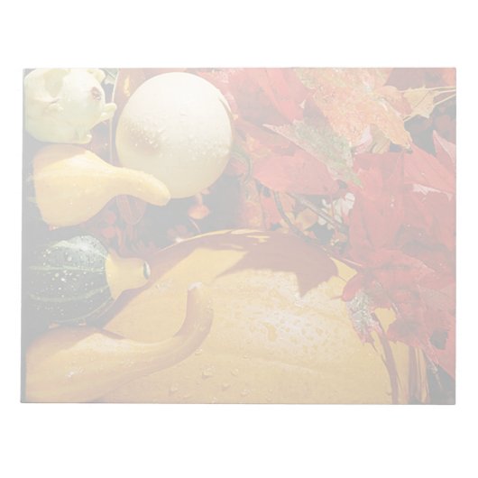 Autumn Squash Notitieblok (Voorkant)
