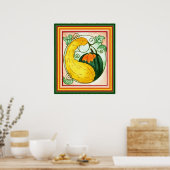 Autumn Squash Print (Keuken)