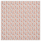 Autumn Squirrel Acorn Cotton Stof (Swatch)