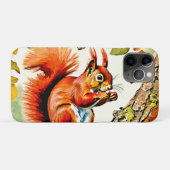 Autumn Squirrel Art Case-Mate iPhone Case (Achterkant (horizontaal))