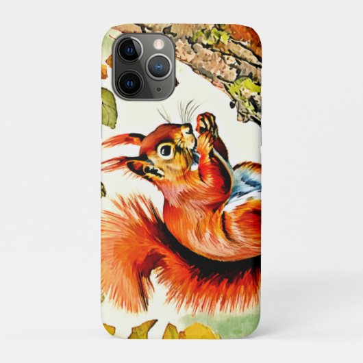 Autumn Squirrel Art Case-Mate iPhone Case (Achterkant)