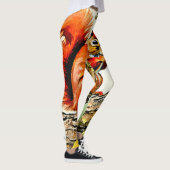 Autumn Squirrel Art Leggings (Rechts)