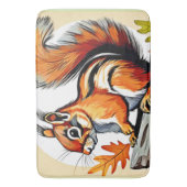 Autumn Squirrel Charm Design Badmat (Voorkant Verticaal)