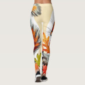 Autumn Squirrel Charm Design Leggings (Achterkant)