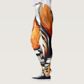 Autumn Squirrel Charm Design Leggings (Links)