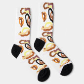 Autumn squirrel play  sokken (Rechts)