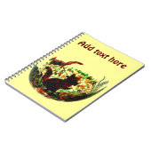 Autumn Squirrels Animal Art Notitieboek (Linkerzijde)