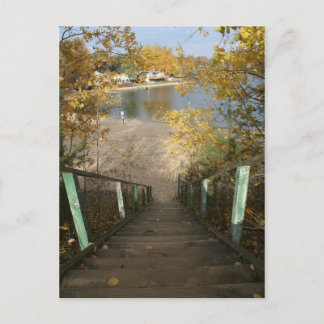 Autumn Staircase Briefkaart