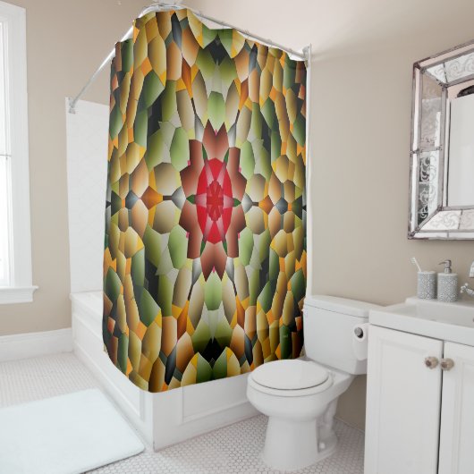 Autumn Star.... Douchegordijn (In situ)