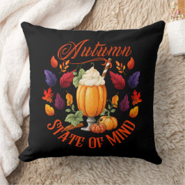 Autumn State of Mind Black Kussen
