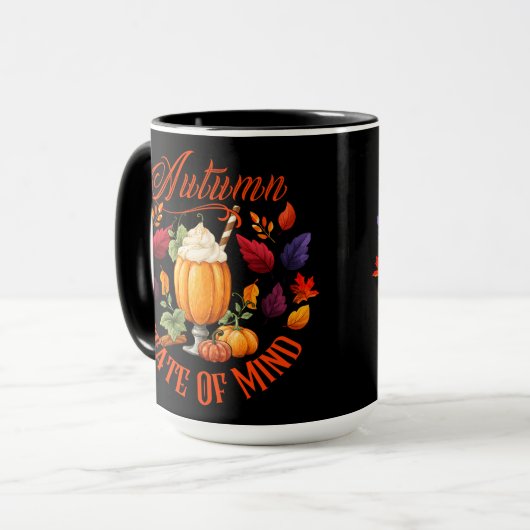 Autumn State of Mind Black Mok (Voorkant links)