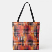 Autumn Static - Een Waterverf in beweging Tote Bag (Voorkant)
