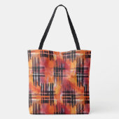 Autumn Static - Een Waterverf in beweging Tote Bag (Achterkant)