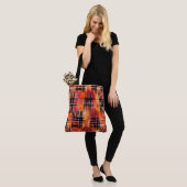 Autumn Static - Een Waterverf in beweging Tote Bag (Op model)