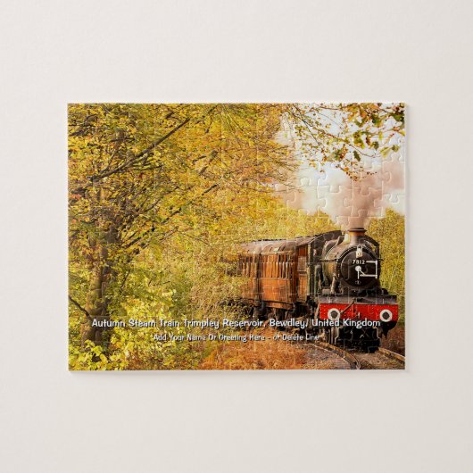 Autumn Steam Train, Bewdley, Verenigd Koninkrijk - Legpuzzel (Horizontaal)
