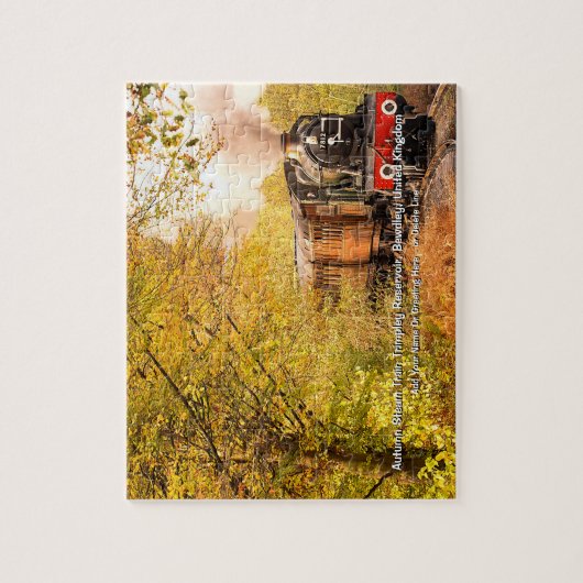 Autumn Steam Train, Bewdley, Verenigd Koninkrijk - Legpuzzel (Verticaal)