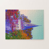 "Autumn Steeple" Jigzaag Puzzle Legpuzzel (Horizontaal)