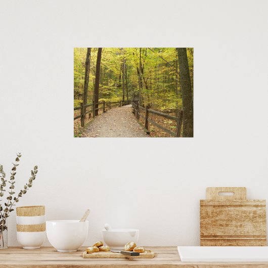 Autumn Stillness Poster (Keuken)