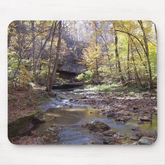 Autumn Stream Mousepad Muismat (Voorkant)