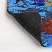 "Autumn Streams" Abstract Design Mousepad Muismat (Hoek)