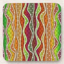 AUTUMN STRIPES CORK ONDERZETTERS