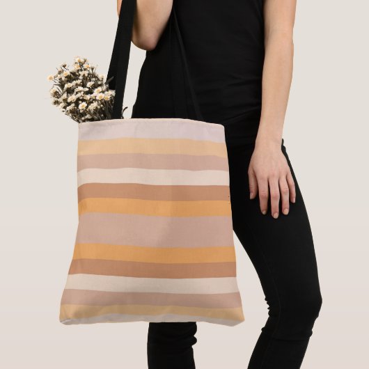 Autumn Stripes Tote Bag (Dichtbij)