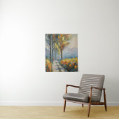 Autumn Stroll Impressionist Pathway Scene Wandkleed (In situ)