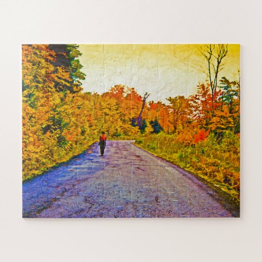Autumn Stroll Legpuzzel (Horizontaal)