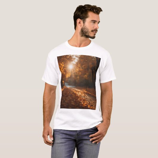 Autumn Stroll T-shirt (Voorkant volledig)