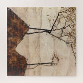 Autumn Sun en Trees van Egon Schiele,  kunst Legpuzzel (Horizontaal)