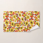 Autumn Sunflower Bad Handdoek (Handdoek)