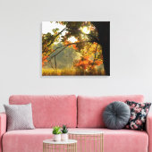Autumn Sunrise Canvas Afdruk (Insitu (Woonkamer))
